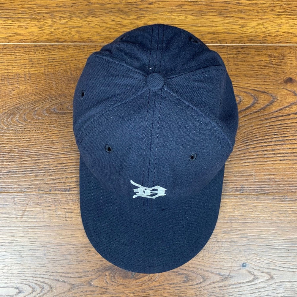 New Era Detroit Tigers MLB Fitted Hat Black Size 7 55.8cm Baseball Cap - Picture 6 of 9